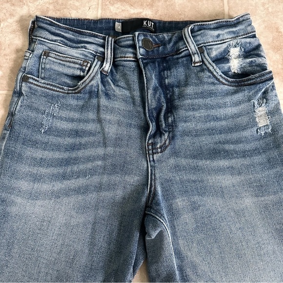 KUT from the Kloth Rachael Fab Ab Mom‎ Jean High Rise Straight Size 4 - Picture 2 of 11